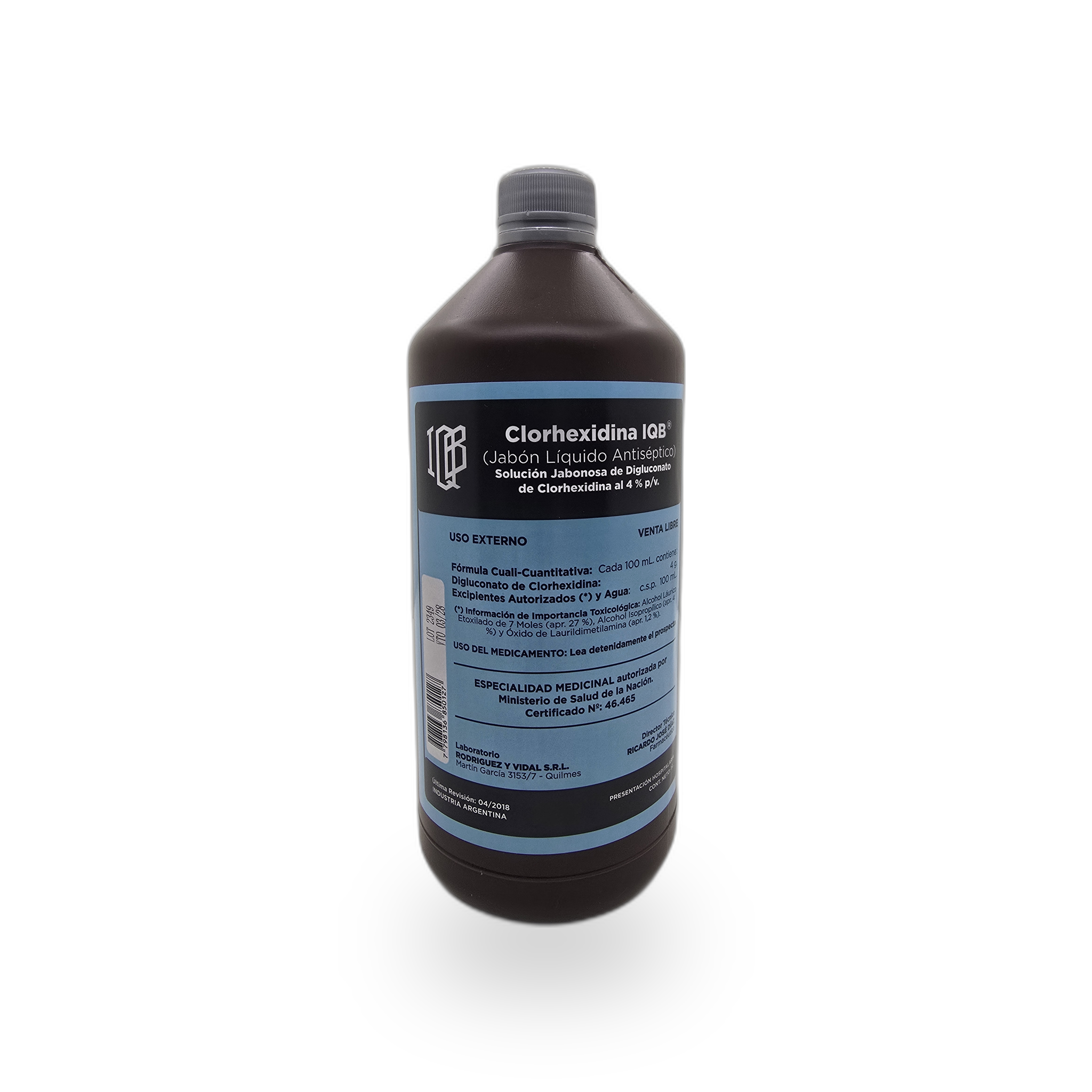 Clorhexidina 4% Botella 1l